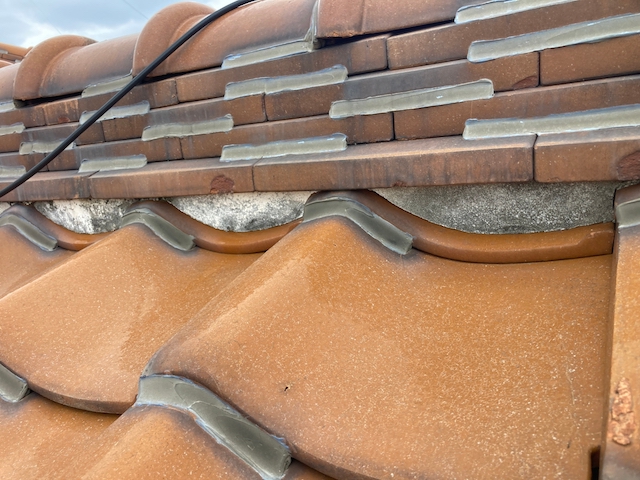 棟の漆喰別角度